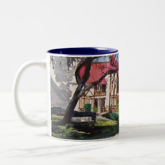 Stephen Condo WaterColor Two-Tone Coffee Mug