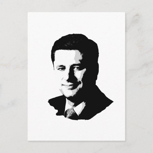 Stephen Harper Postcard (Front)