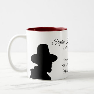 Stephen Hopkins Mayflower Descendant Mug