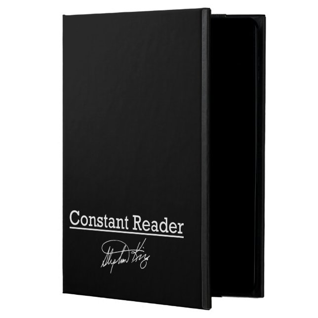 Stephen King, Constant Reader iPad Air Cover (Front)