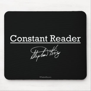Stephen King, Constant Reader Mouse Pad