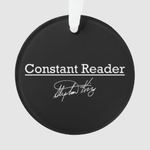 Stephen King, Constant Reader Ornament