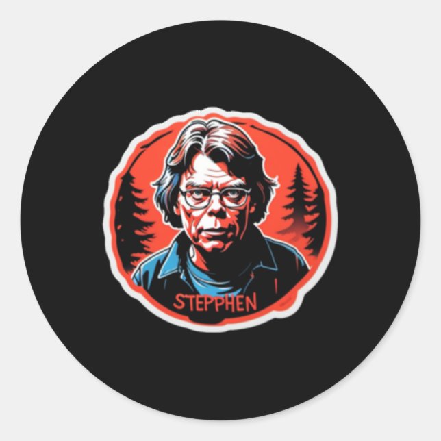 Stephen King Sticker  (Front)