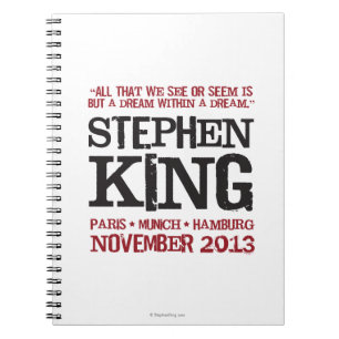 Stephen King's Euro Tour Notebook