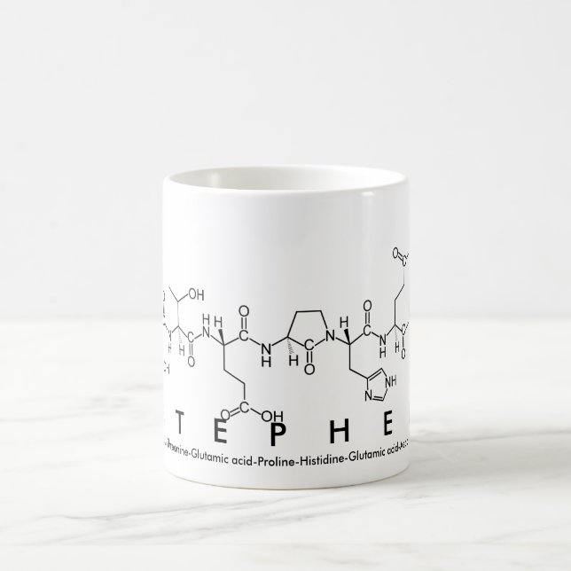 Stephen peptide name mug (Center)