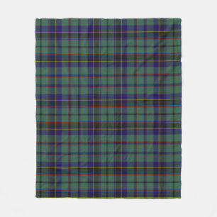 Stephenson Clan Tartan Plaid Fleece Blanket