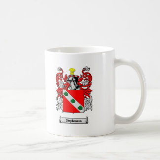 Stephenson Family Coat of Arms Coffee Mug