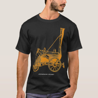 Stephenson's Rocket Steam Engine Train  Locomotive T-Shirt