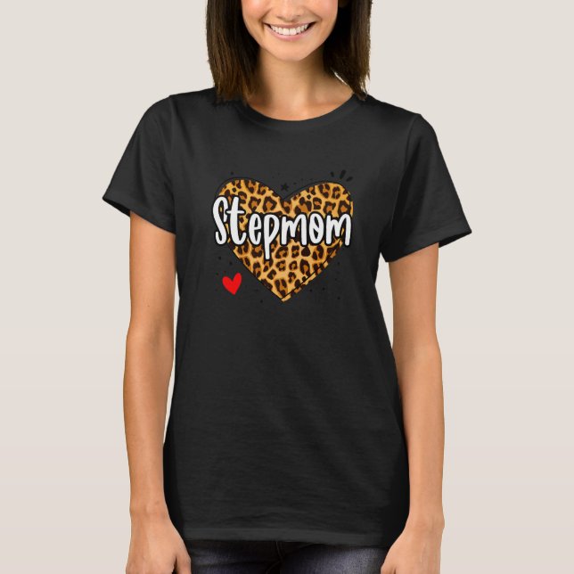 Stepmom For Women Grandma Mother's Day Christmas B T-Shirt (Front)