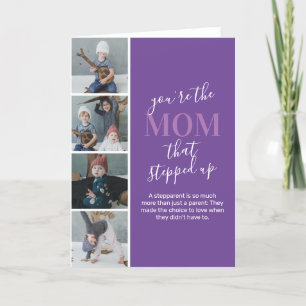 Stepmom Mother's Day Photo Card