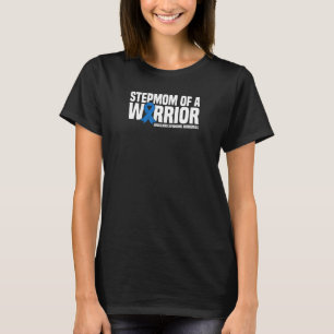 Stepmom Of A Warrior Angelman Syndrome Awareness T-Shirt