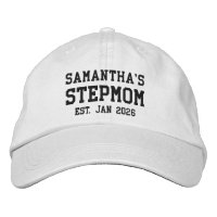 Stepmom's Custom Embroidered Hat
