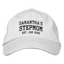 Stepmom's Custom Embroidered Hat