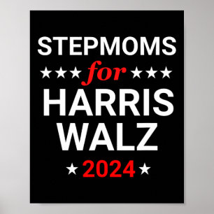 Stepmoms For Kamala Harris Wheimer Poster