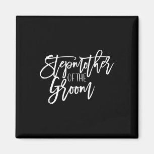 Stepmother Of Groom Wedding Party Group Bridal Bri Magnet