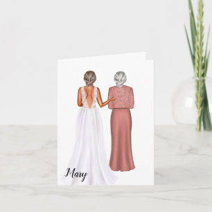 Stepmother of the Bride Wedding Day Card