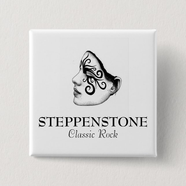 Steppenstone Classic Rock Pin (Front)