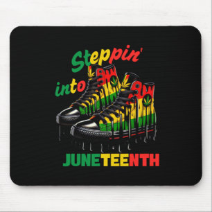 Steppin' Into Juneteenth Mouse Pad