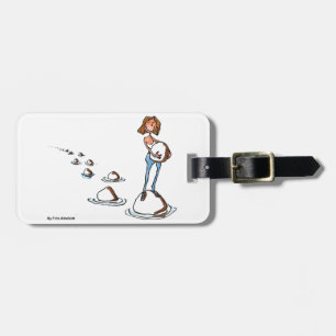 Stepping Forward Luggage Tag
