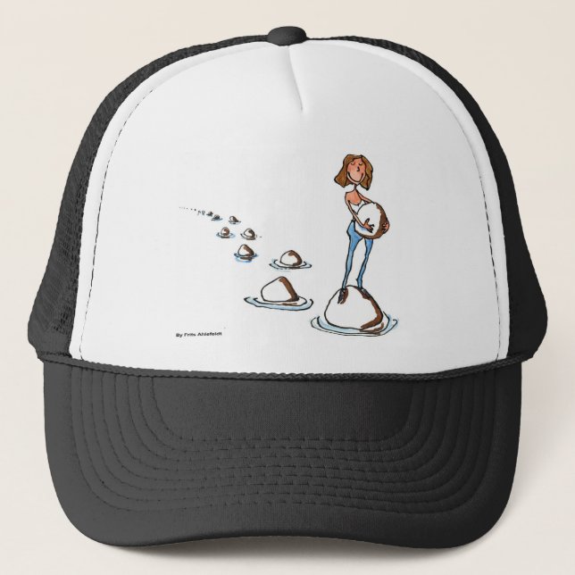 Stepping Forward Trucker Hat (Front)