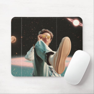 Stepping Into Another Orbit Mouse Pad