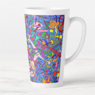 STEPPING INTO CHAOS -  LATTE MUG