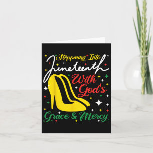 Stepping Into Juneteenth With God's Grace And Merc Card