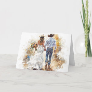 Stepping into Love and Adventure Card