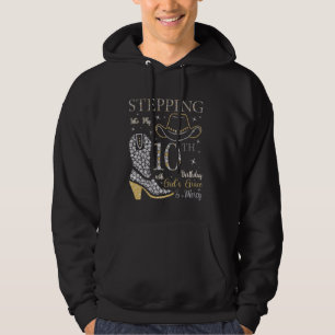 Stepping Into My 10th Birthday With God's Grace an Hoodie