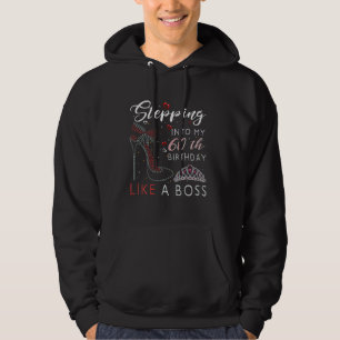 Stepping Into My 60th Birthday Like A Boss High He Hoodie