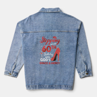 Stepping Into My 60th Birthday with GODS Grace & M Denim Jacket