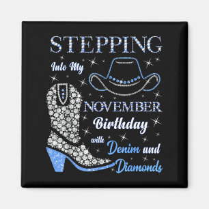 Stepping Into My November Birthday With Denim And Magnet