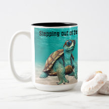 Stepping out of my shell Tourette's Mug