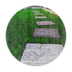 Stepping Stones by Shirley Taylor Cutting Board