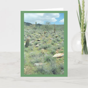 Stepping Stones Desert Greeting Card or Note Card