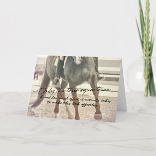 STEPPING UNDER Greeting Card