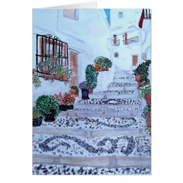 Steps In The Old Town Frigiliana (Front)