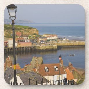 Steps leading down to the harbour, Whitby, North Coaster