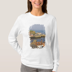 Steps leading down to the harbour, Whitby, North T-Shirt
