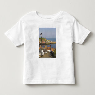 Steps leading down to the harbour, Whitby, North Toddler T-Shirt