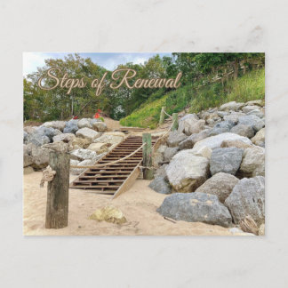 Steps of Renewal Postcard