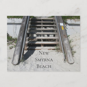 Steps to Beach, New Smyrna Beach, Florida Postcard