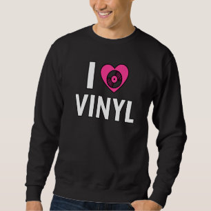 Stereo Vinyl Record Buff Music Disc Player Audio A Sweatshirt