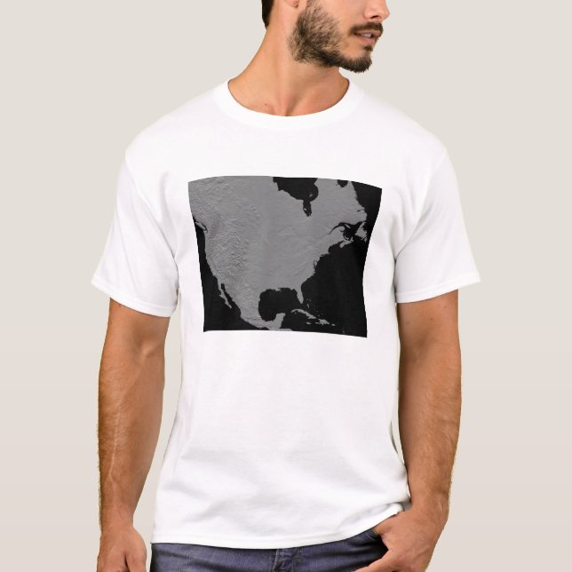 Stereoscopic view of North America 2 T-Shirt (Front)
