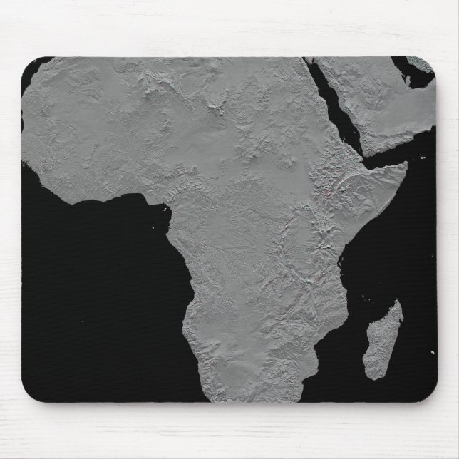 Stereoscopic view of North America Mouse Pad (Front)