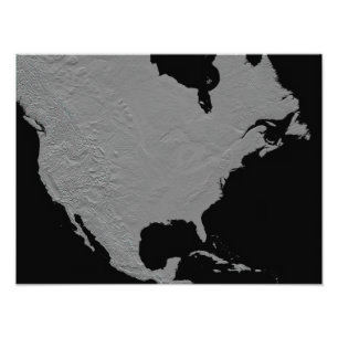 Stereoscopic view of North America Photo Print