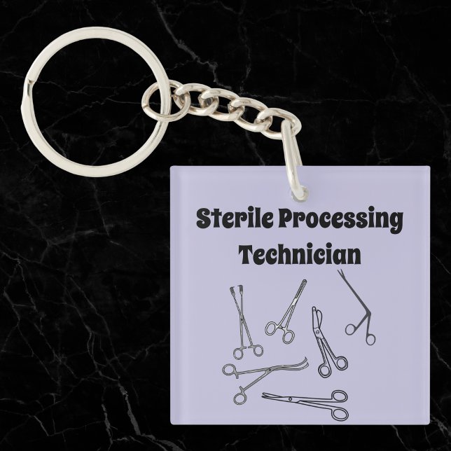 Sterile Processing Technician Key Ring (Creator Uploaded)