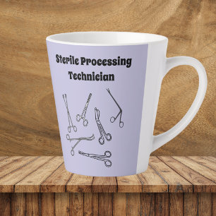 Sterile Processing Technician Latte Mug