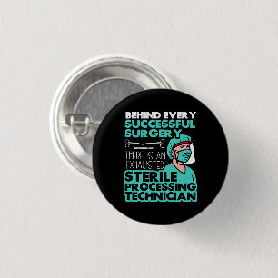 Sterile Processing Technician Tech Appreciation 3 Cm Round Badge
