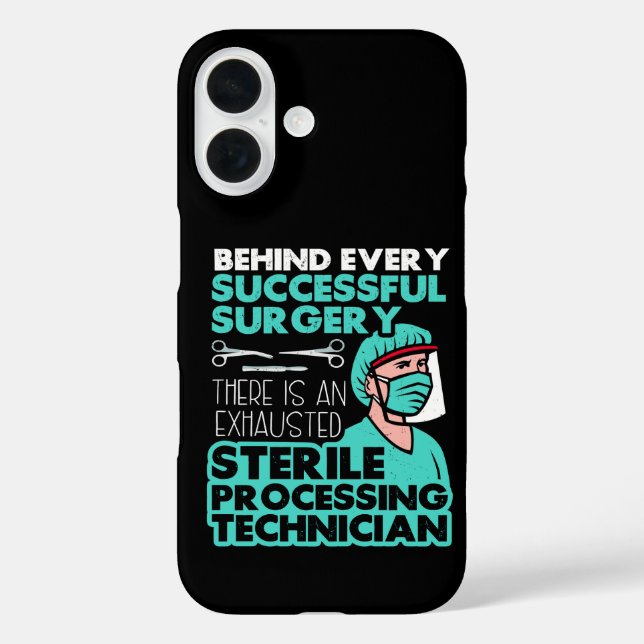 Sterile Processing Technician Tech Appreciation Case-Mate iPhone Case (Back)
